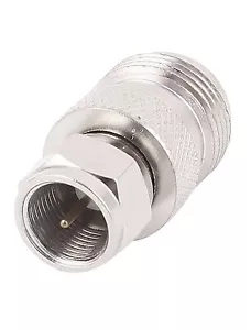 N-Type Female to F Male Coaxial RF Adapter Connector USA - Picture 1 of 1