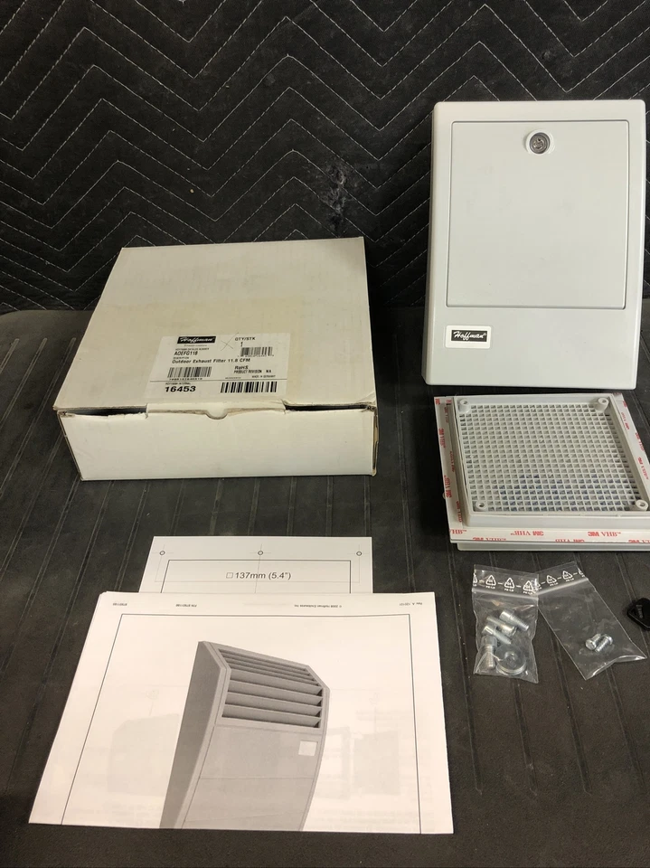 NEW HOFFMAN OUTDOOR EXHAUST FILTER A0EFG118 /16453 11.8CFM BY PENTAIR AOEFG118-- - Image 1 of 4