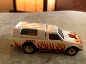 1983 Hot Wheels Vintage Real Riders Dodge D-50 Flames Truck White Hubs Near Mint - Picture 1 of 6