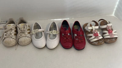 Shoes Infant/Toddler Size 5 & 6  Lot of 4 Pair Girls - Image 1 of 4