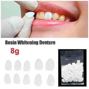 Ultra Thin Whitening Denture Patch Fake Teeth Gap Temporary Repair Veneers Kit - Picture 1 of 9
