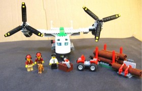 RETIRED LEGO CITY SET 60021 - CARGO HELIPLANE 100% COMPLETE