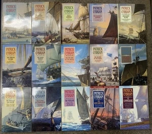 Patrick O'Brian Aubrey Maturin LOT of 15 (1-6, 8, 10-17) Master & Commander etc. - Picture 1 of 10