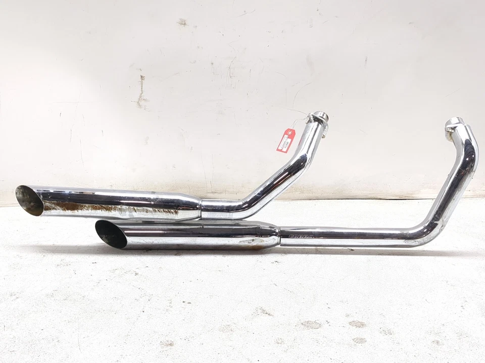 01-09 Silenciador de tubo de escape completo Honda VT750 DC Shadow Spirit COBRA Foto 1 de 4