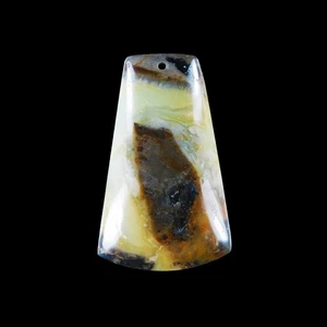 Multi-Color Amazonite 52x33x9 mm Pendant bead HG300065 - Picture 1 of 4