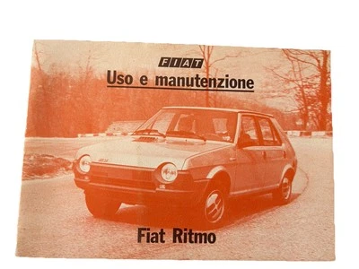 Uso E Manutenzione Fiat Ritmo - Immagine 1 di 2