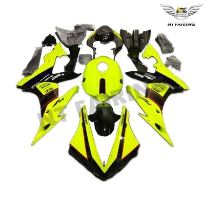 Carenado de inyección GL apto para Yamaha 2004-2006 YZF R1 amarillo fluorescente b0100 Foto 1 de 3