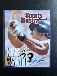 Jose Canseco - Sports Illustrated Signed Cover Aug 1990 Beckett Authentic - Picture 1 of 4