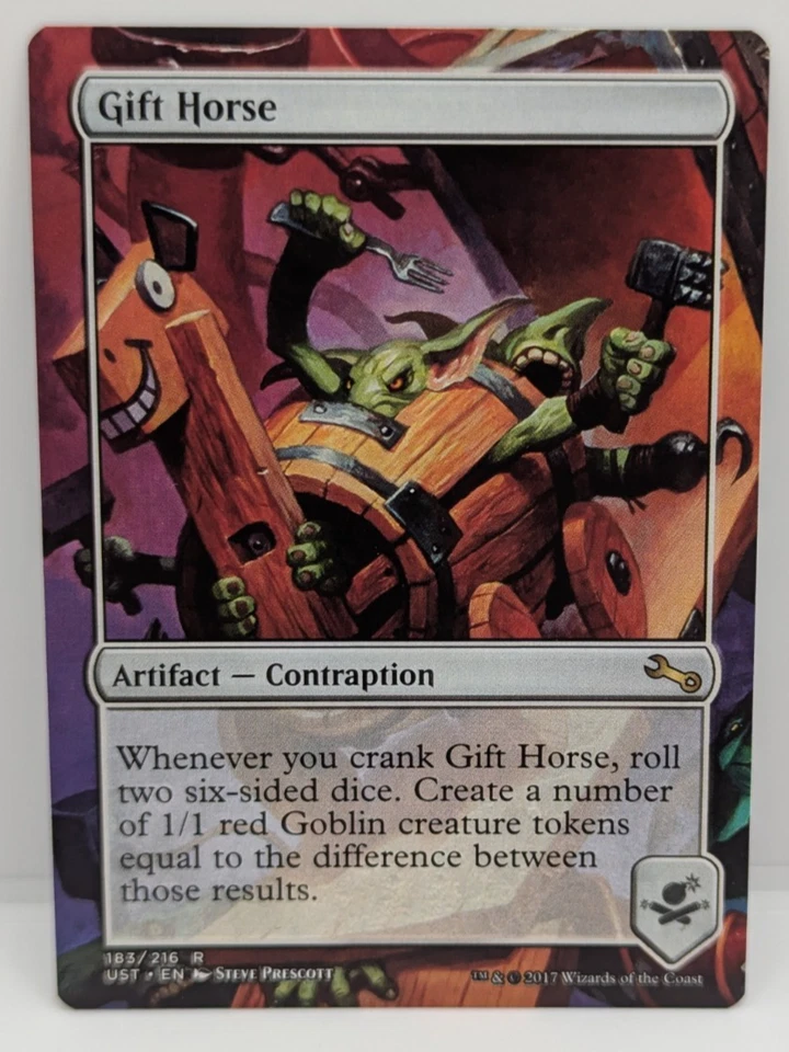 MTG Gift Horse Unstable Regular NM - Image 1 of 1