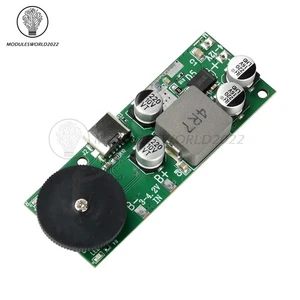 3.7V to 9V12V Stepless Speed Regulation 12W Small Fan Circuit Board Boost Module - Picture 1 of 26