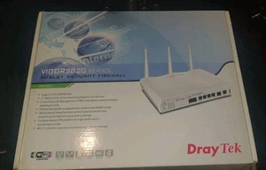 DrayTek VIGOR2820vn Series ADSL2+ Security Firewall Internet WiFi Router - W/Box - Afbeelding 1 van 6