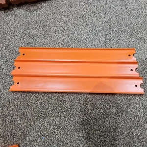 Hot Wheels Schienen Konvolut Paket orange - 9 Stück & 7 Verbinder - Bild 1 von 5