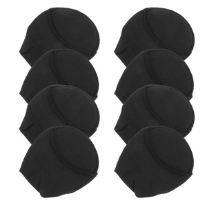  4 Pairs Anti-slip Front Foot Mat Women's Half Socks for Heels Seamless - Picture 1 of 12