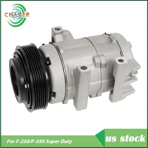 0610243 Compresor de aire acondicionado Super Duty apto para Ford F-250/F-350/F-450/F-550 0610250 - Imagen 1 de 14