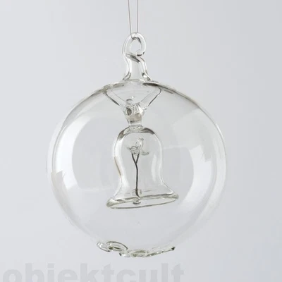 Berlin Design Weihnachtskugel Jahreskugel 1988 Christbaumschmuck Motiv: Glocke - Bild 1 von 4