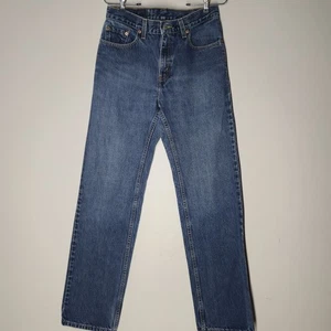 Jeans Levis 555 7 JR blu denim ragazzo fit vita bassa stile vintage Y2K anni 90 USA - Foto 1 di 8