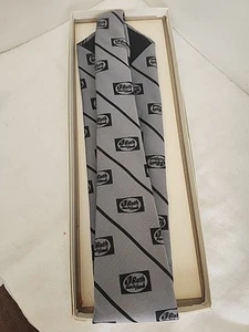 VTG."RATH'S BLACK HAWK"GOLDEN CLASP;BY; PRINCE CONSORT;GRAY/BLACK TIE; RARE!!!! - Picture 1 of 12