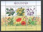 Mołdawia 2009 Kwiaty MNH Arkusz