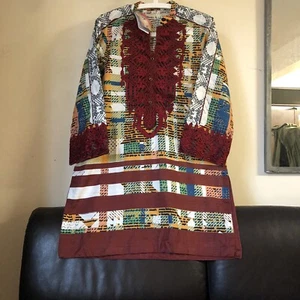 Sapphire size large Kurta Pakistani Shalwar kameez Agha Noor safinaz Khaadi )z - Picture 1 of 10