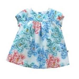 Phoenix and the Fox Charlotte Girls Dress - Peonies - Picture 1 of 3
