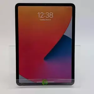 Broken WiFi Only Apple iPad Pro 11" 2nd Gen 128GB 14.7.1 MY232VC/A Crackd Screen - Picture 1 of 8