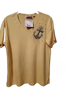 Quacker Factory Top Small New With Tags - Picture 1 of 4