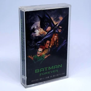 BATMAN FOREVER - OST (Cassette Tape), 1995 Korean version, U2, Seal, Nick Cave - Picture 1 of 4