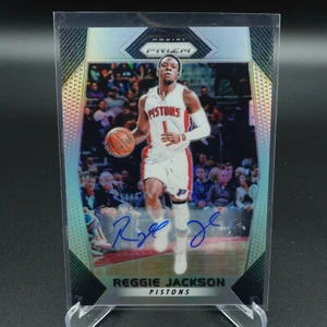 2017-18 NBA PANINI PRIZM REGGIE JACKSON AUTOGRAPHS CARD #174 - Picture 1 of 2