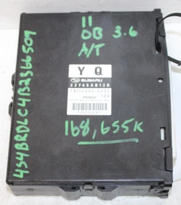 2011 SUBARU LEGACY OUTBACK ECU ECM ENGINE COMPUTER A/T 3.6L OEM P/N 22765AB12B - Picture 1 of 4