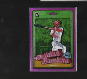 DONRUSS CHILDISH BAMBINO JUAN SOTO PINK N5 SPITZNAMEN - Bild 1 von 1