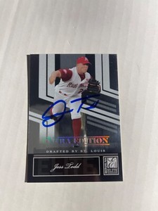 St Louis Cardinals JESS TODD Signed Card