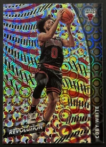 2020 Basketball 2020-21 Panini Revolution Coby White Chicago Bulls #49 1 - Picture 1 of 2