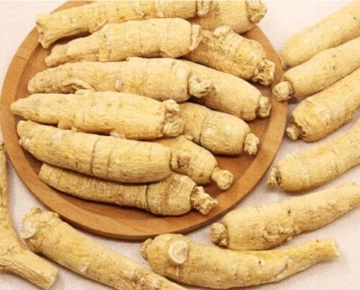 100% Natural 6 Años de Raíces de Ginseng Americano Raíces Largas Grandes de Ginseng 200g Foto 1 de 4