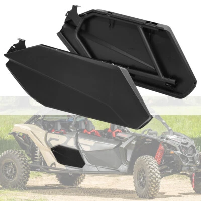 2x Inserto de panel de puerta inferior trasera para Can Am Maverick X3 Max XRS 2017-2023 negro Foto 1 de 4