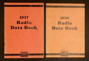 1937 i 1938 Radio Data Book - Vintage - Lampy, Wzmacnianie, Krótka fala - Zdjęcie 1 z 7