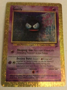 Pokemon Vending Sticker Unused 1999 Holo 75/130 Gastly Excellent Condition 90s - Picture 1 of 3