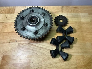 OEM 2000 Kawasaki Vulcan 800 VN800B Classic SPROCKET SET FINAL DRIVE - Picture 1 of 9