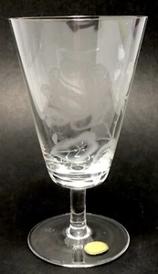 Vtg 1960s MCM Rosenthal Shadow Rose Water Wine Glass Germany Replacement - Picture 1 of 14
