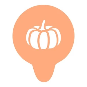 Pumpkin Coffee Stencil Autumn Fall Spooky Season Halloween Spice Cappuccino - Picture 1 of 16