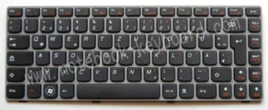 Teclado QWERTZ alemán para Lenovo Ideapad Z460 Z465 Z460-GR 25-010873 serie DE - Imagen 1 de 2