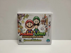 Mario & Luigi: Superstar Saga + Bowser's Minions (Nintendo 3DS, 2017) NEW SEALED - Picture 1 of 3
