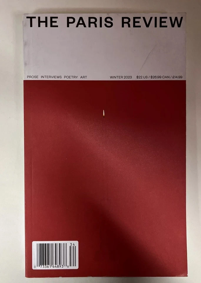 The Paris Review Magazine Book No 246 Winter 2023 - Image 1 of 1
