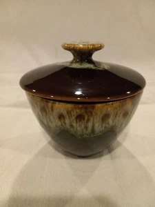 mccoy brown drip glaze pottery - Bild 1 von 7