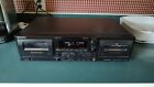 Sony TC-WR565 Dual Cassette Player Dual Auto Reverse, Dolby B-C, HX-Pro TESTED