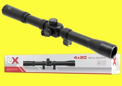 Walther UX Zielfernrohr mit Montage, RS 4 x 20 Schussfest für  Luftgewehr 21210 - Bild 1 von 4