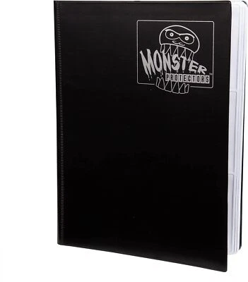 	Monster Binder - Álbum de tarjetas coleccionables de 9 bolsillos - Negro mate - Tiene capacidad para 360 tarjetas	 Foto 1 de 2