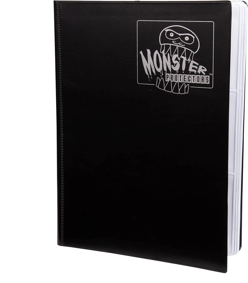	Monster Binder - Álbum de cartas colecionáveis de bolso 9 - Preto fosco - Suporta 360 cartas	 - Imagem 1 de 2