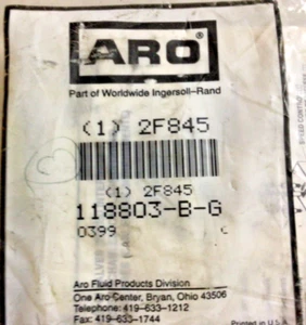 ARO Plug in Valve End Plate Kit 118803-B-G 2F845 "2 inside a pack" - Picture 1 of 3