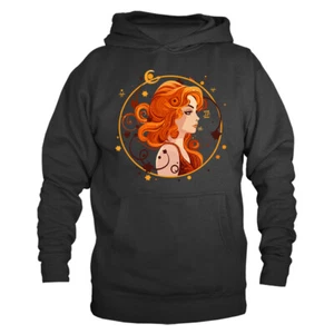 Sudadera con Capucha Virgo Signo del Zodiaco Horóscopo Gráfico Astrológico - Imagen 1 de 10