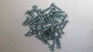50 x Blechschrauben Nr. 8 x 3/4" - (4,2 x 19 mm) Pozi Flansch Linsenkopf - Bild 1 von 2